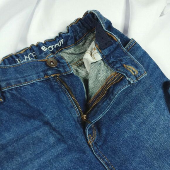 ⭐ The Children's Place Boys Bootcut Jeans Adjustable Waist Cotton Denim sz: 14 - Picture 6 of 7